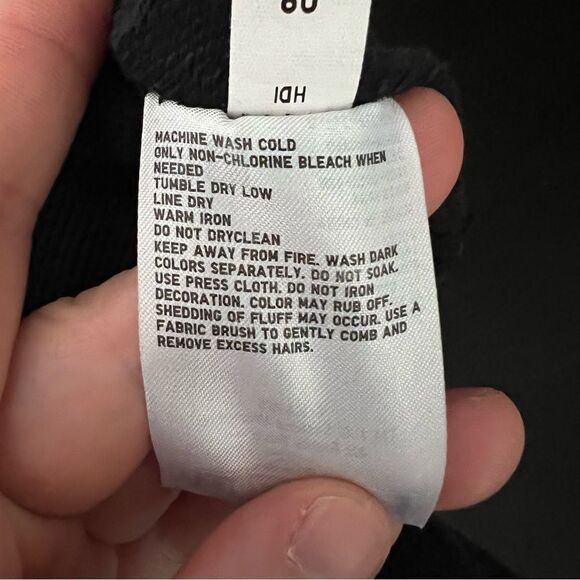 Kaws x Uniqlo Sesame Street Sweatshirt Unisex Size XS Black Embroidered Crewneck - Picture 11 of 13